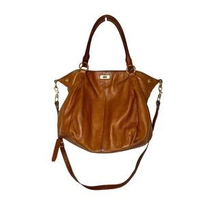 J. Crew | Brompton Hobo Leather Shoulder Bag Purse